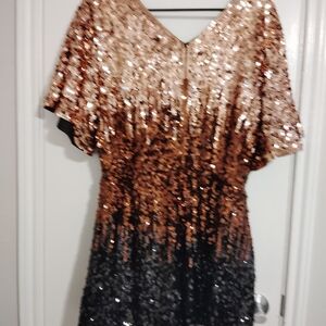 Sequin Ombre Dress